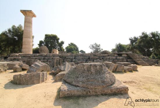 the archaeological site of Olympia