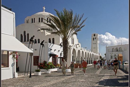 Santorini- Akrotiri , Santo Wines Winery and Fira