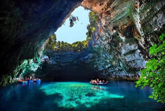 Melissani Cave Lake