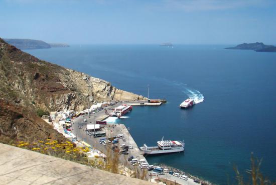 Santorini, Tour to Akrotiri excavation ,Oia &amp; Fira town