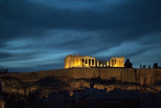 Acropolis Night View