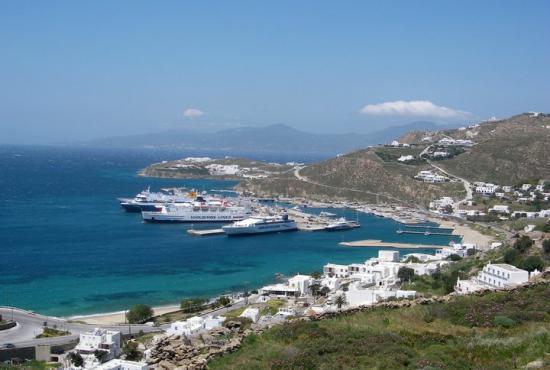 Mykonos Tourlos Port