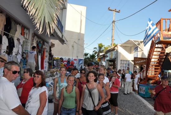 Santorini- Akrotiri , Santo Wines Winery and Fira