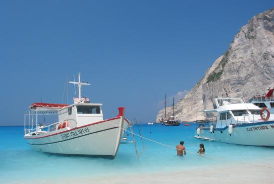 Zakynthos - Tour to Blue Caves,Navagio[shipwreck],Agia Mavra Church,Bochali 