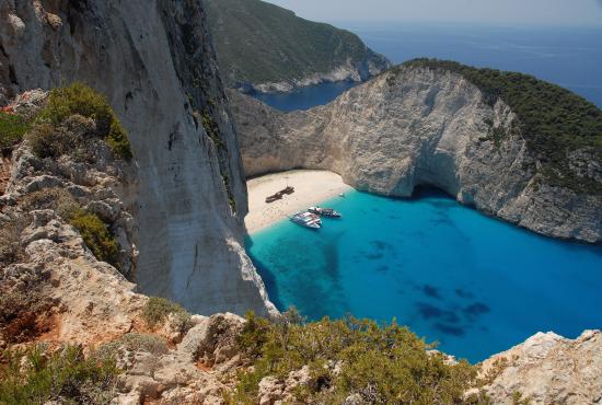 Blue Caves,Navagio[shipwreck],Agia Mavra Church,Bochali 