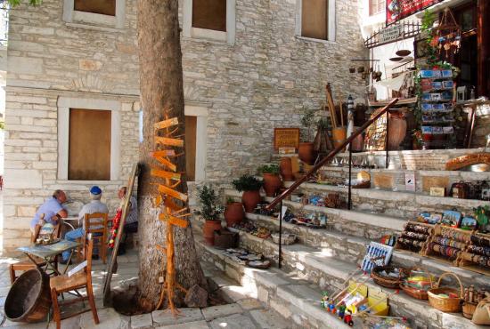 Naxos- Tour to Drossiani, Apeirathos, Halki