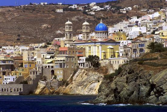 Island Hopping package 7 days Athens-Crete-Santorini-Syros-Mykonos-Athens 