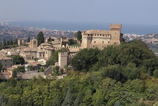 View of the castle