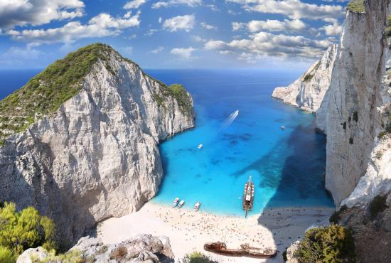 Top 15 Beaches in Greece 2016: Navagio (Shipwreck) Beach, Zakynthos